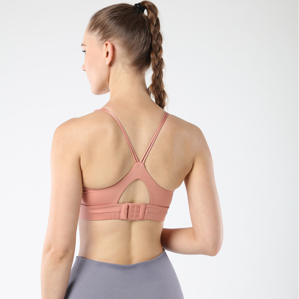 NCLAGEN Yoga Vest Sports Underwear Dry Fit Fitness Beauty Back Bra