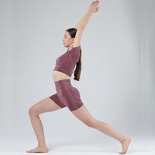 Load image into Gallery viewer, Exercise and Fitness Yoga Suit Sports short sleeve shorts Tight-fitting and Outstanding fit
