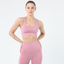 Charger l&#39;image dans la galerie, Women&#39;s sports bra seamless Fitness Yoga vest outdoor running underwear
