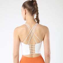 Load image into Gallery viewer, Running fitness bra straps cross sports underwear yoga vest 2021
