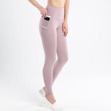 Load image into Gallery viewer, High Waist Leggings for Women Yoga  Athletic Pants  Tummy Control    with Side Pockets Workout Running Pants
