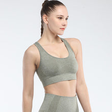 Charger l&#39;image dans la galerie, Women&#39;s sports bra seamless Fitness Yoga vest outdoor running underwear
