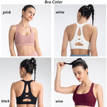 Charger l&#39;image dans la galerie, Seamless sports bra tight Yoga vest running shockproof no steel ring sports bra
