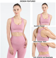 Charger l&#39;image dans la galerie, Women&#39;s sports bra seamless Fitness Yoga vest outdoor running underwear
